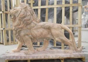 FRP Lion Statue