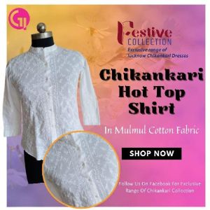 womens chikankari apparel