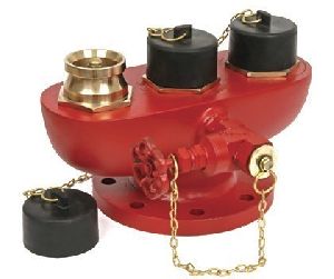 Three Way Fire Brigade Inlet Hydrant Valve