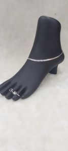 Ladies Silver Anklet