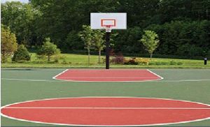 Outdoor Basketball Court Flooring