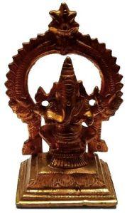 Copper Ganapathi Ganesh Idol