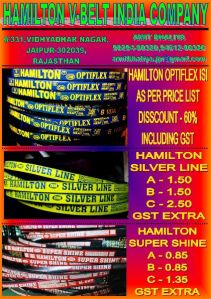 HAMILTON V BELT Rs. 0.80 Per Inch