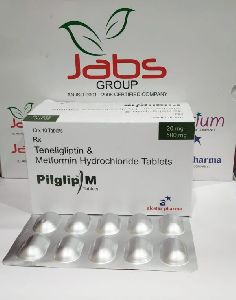 Teneligliptin and Metformin Hydrochloride Tablets