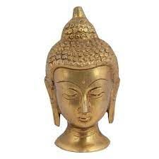 Brass Buddha Head