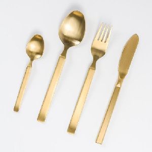 Brass Cutlery Set