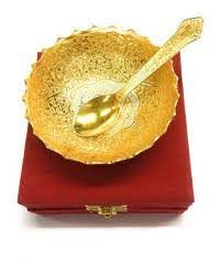 Gold Plated Bowl