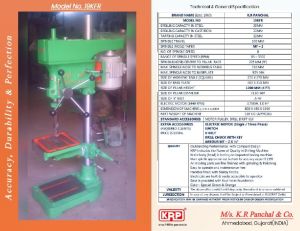 Bench Drilling Machine 20mm(19KFR) Heavy