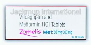 Vildagliptin And Metformin HCL Tablets