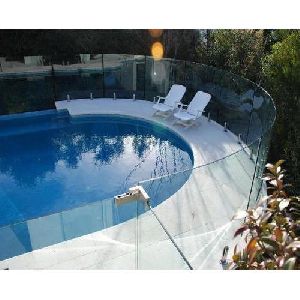Pool Glass Partitions