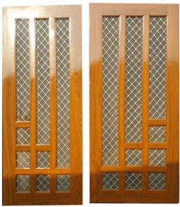 CP-4001 Wooden Mesh Door