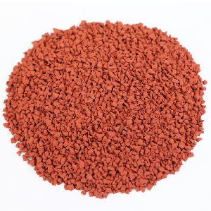 Red Rubber Granules