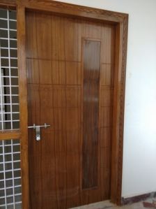 hinged door