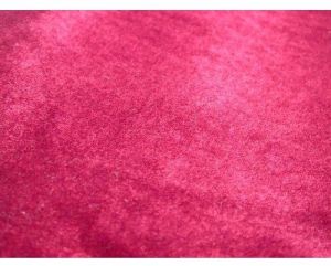 Pink Cotton Velvet Fabric