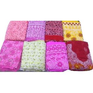 Chikankari Unstitched Suit Fabric