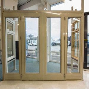 upvc glass door