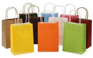 Multicolor Paper Bags