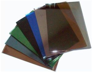 colored glass sheet