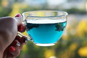 blue tea