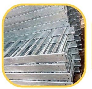 MS Hot Dip Galvanized Ladder Cable Tray