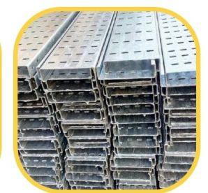 MS Hot-Dip Galvanized Perforated Cable Tray