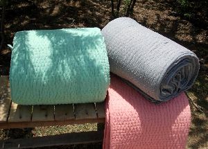Handmade Cotton Reversible Blanket And Quilts