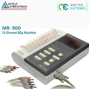 MR 900 12 channel ECG Machine