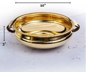 Brass Urli Decorative Bowl/Floating, 10 inch