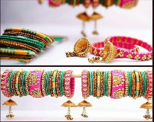 Bridal Silk Thread Bangles