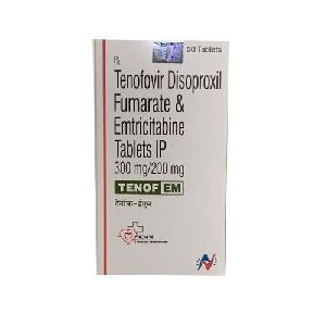 Tenofovir Disoproxil Fumarate and Emtricitabine Tablets IP