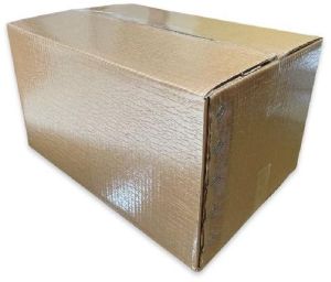 Coated corrugated boxes