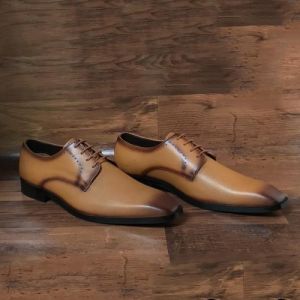 Mens Leather Derby Shoes