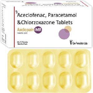 Aceclofenac Paracetamol and Chlorzoxazone Tablets