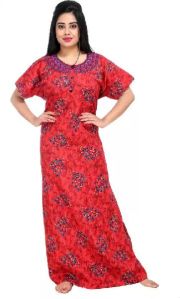 Women Red Nighty