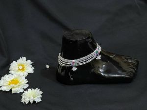 Traditional Silver Anklets