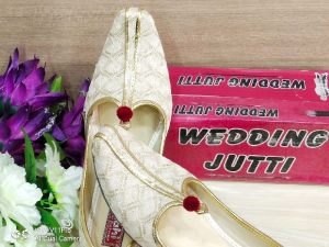 Mens Wedding Sherwani Matching Punjabi Jutti- SPF-4035