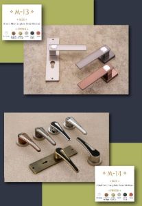 M-13 Mortise Plate Rose Handle