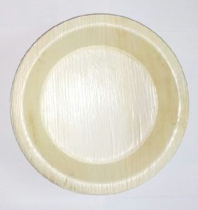 8 Inch Areca Palm Leaf Round Plate