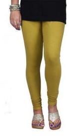 Mehendi Cotton Lycra Churidar Leggings