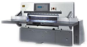 programmable hydraulic paper cutting machine