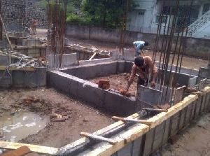 Plinth Beam Concrete Work