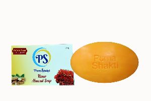 Kesar almond soap