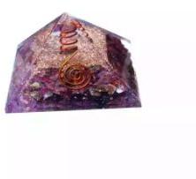 Amethyst Quartz Orgone Pyramid