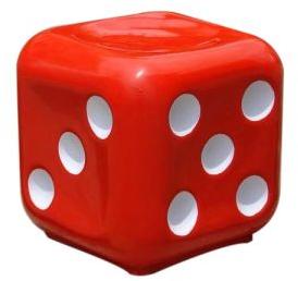 Red Dice Stool