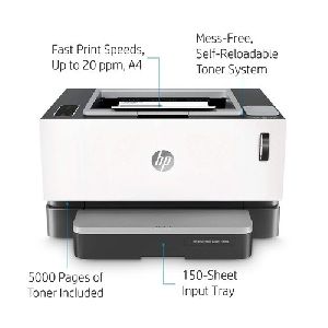 hp neverstop laser tank single function printer