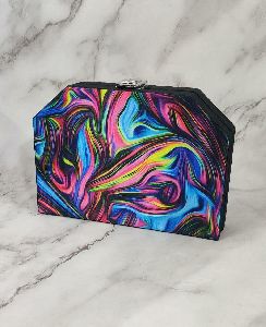 Digital printed clutch