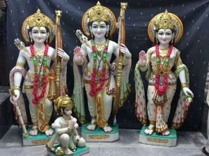 Marble Ram Darbar Statue