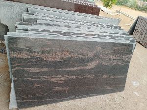 Himalaya Blue Straight Line Granite Slabs