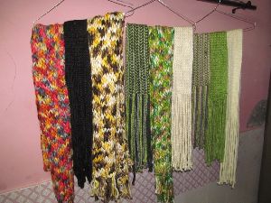 hand knitted scarves