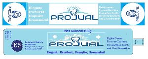 Projual Tooth paste .